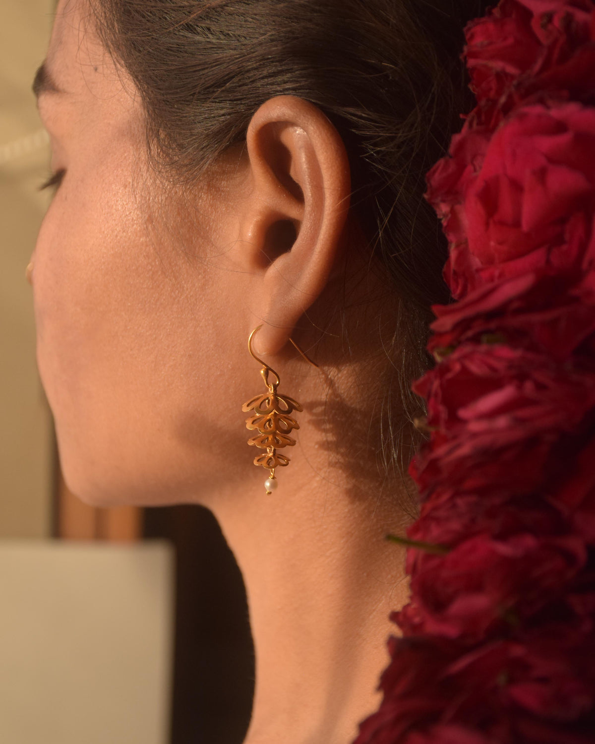 Chutki Sterling Silver Jhumki