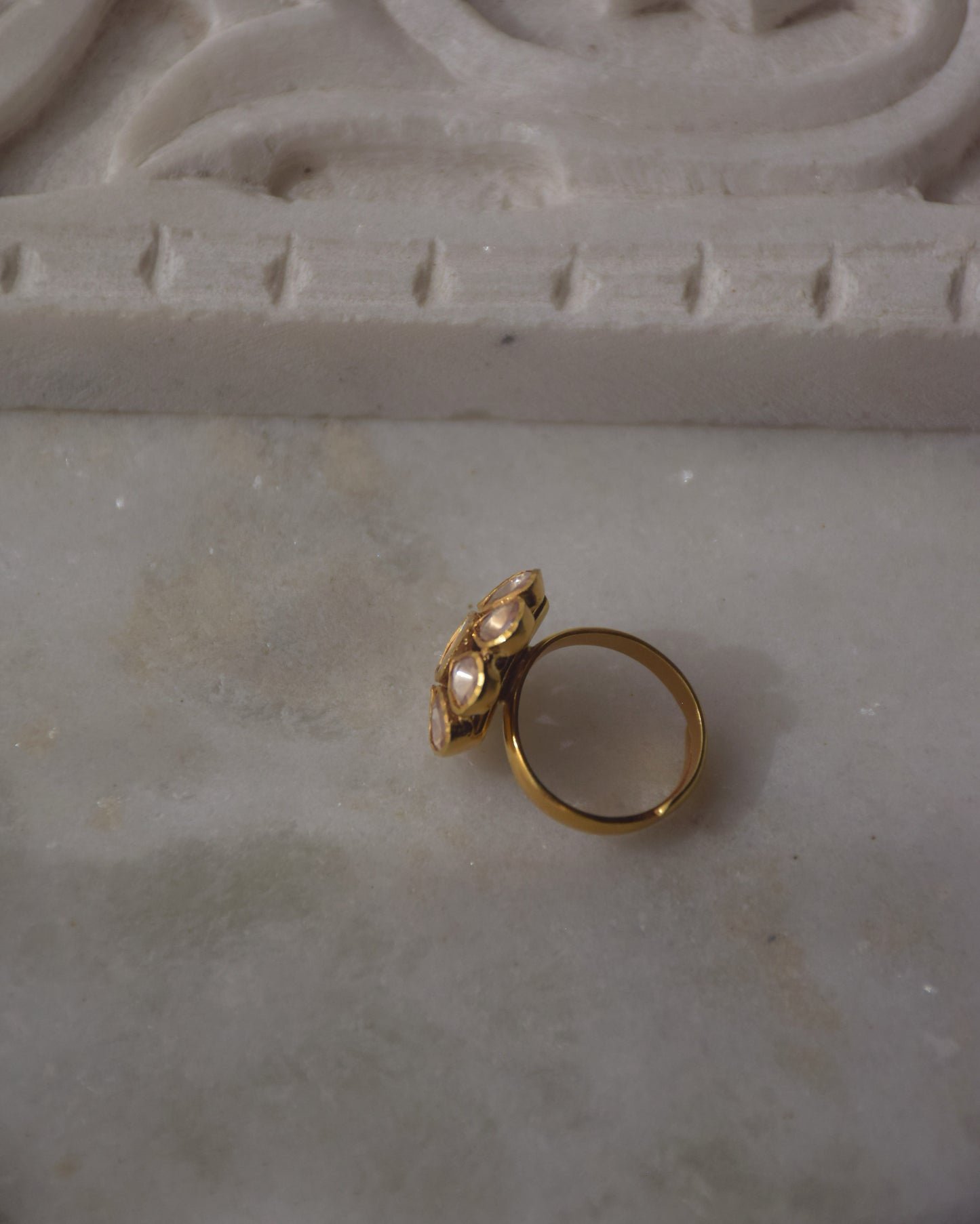 925 pure silver moissanite ring By Nuvi Jewels