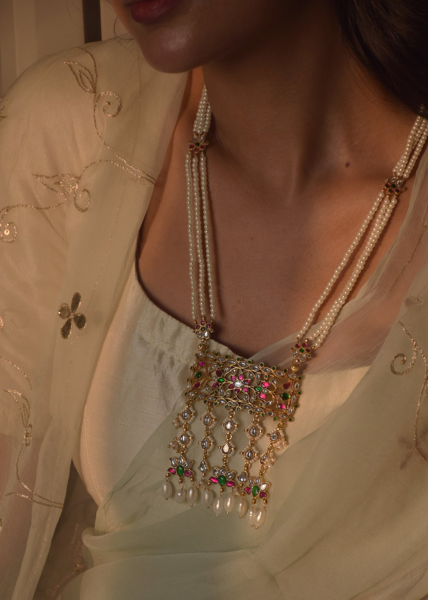 Manjari Jadau Necklace