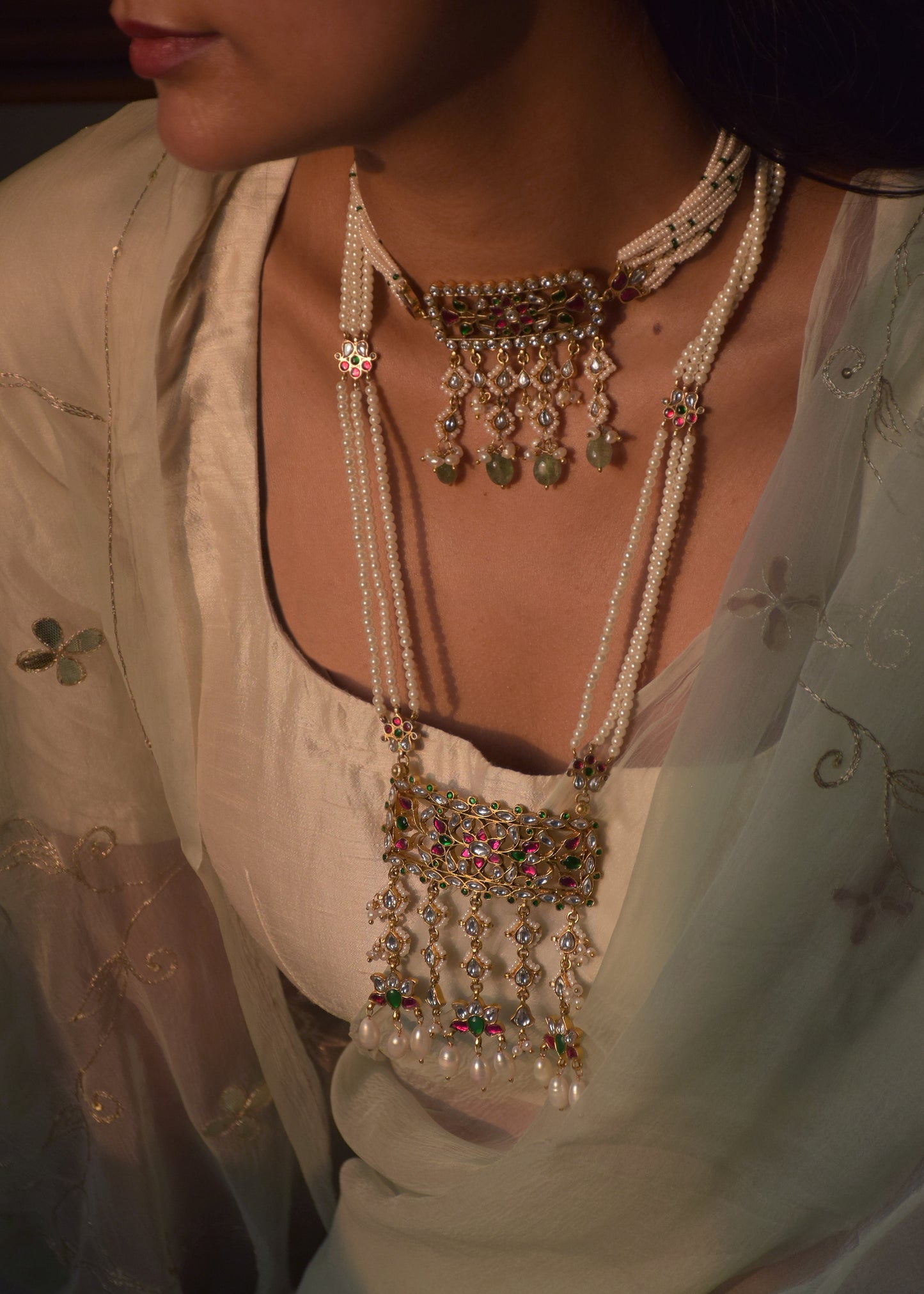 Manjari Jadau Necklace