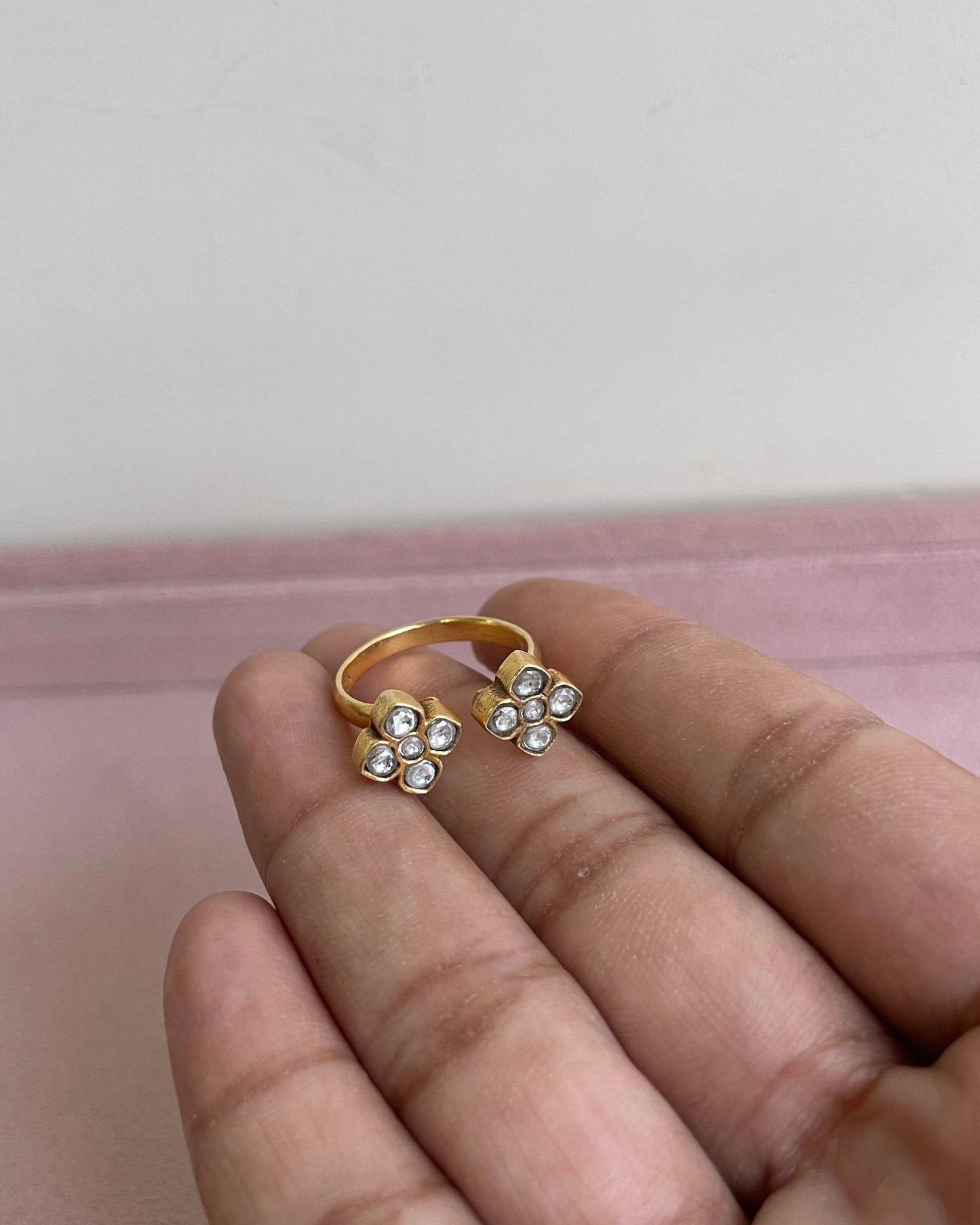 Raatrani Jadau Ring