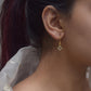Raatrani Fish Hoop Earrings