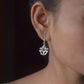 Aparajita Silver Earrings