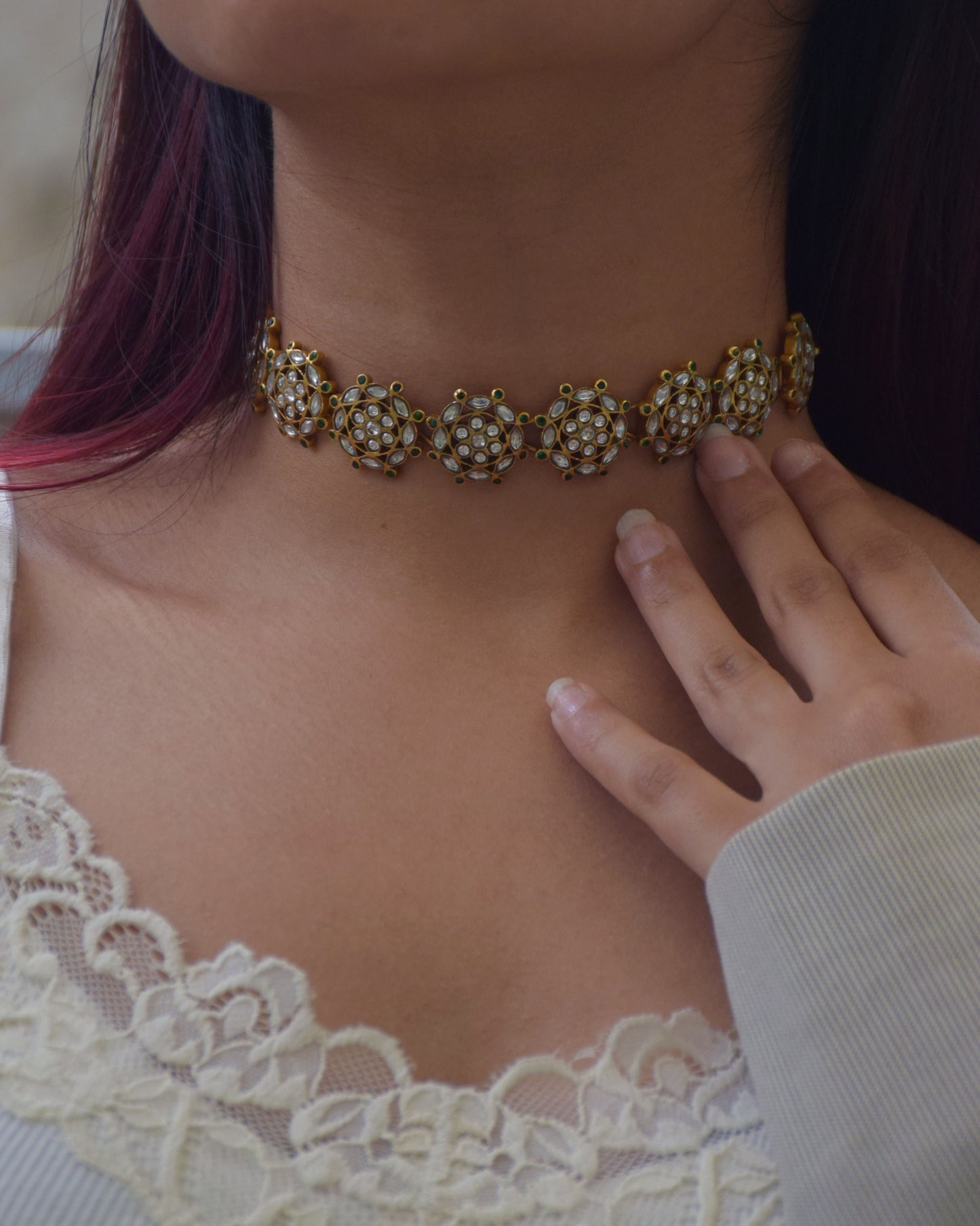 Rewati Jadau Choker