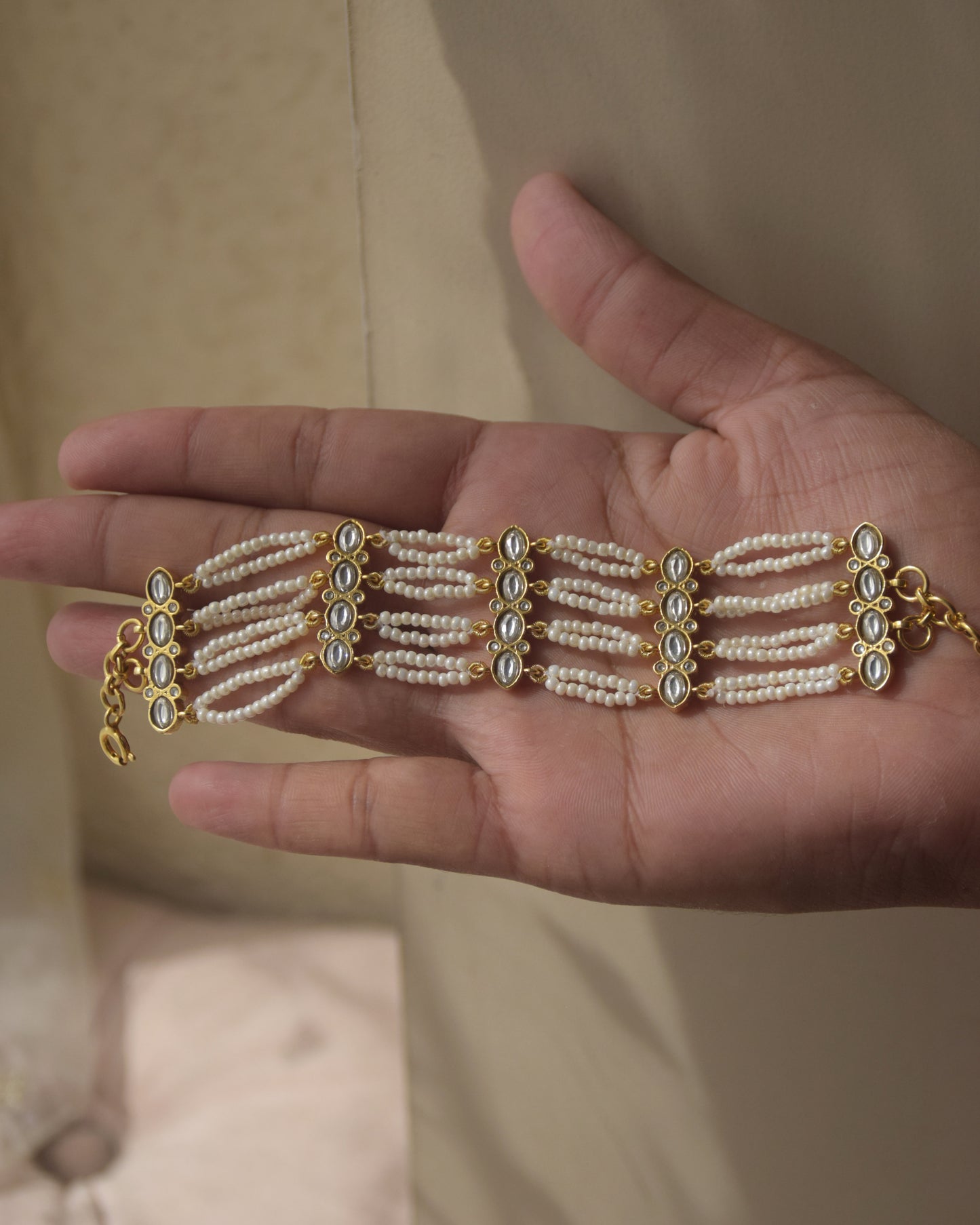 Radhika Pearl Bracelet