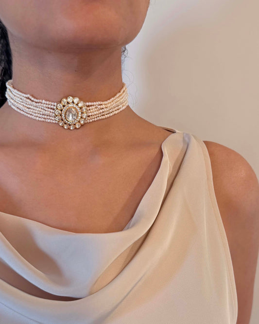 Gulrukh Polki Choker
