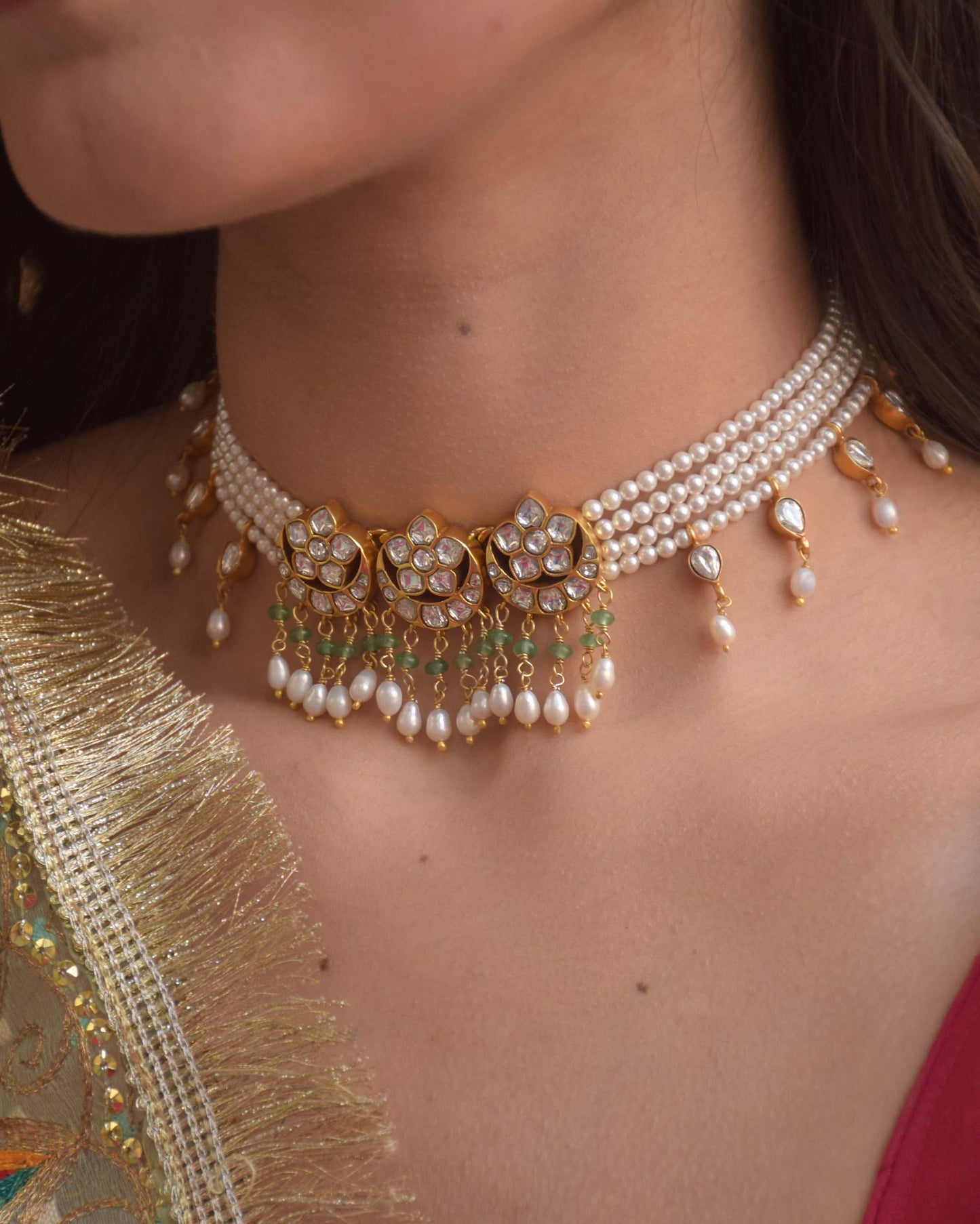 Roop Jadau Choker