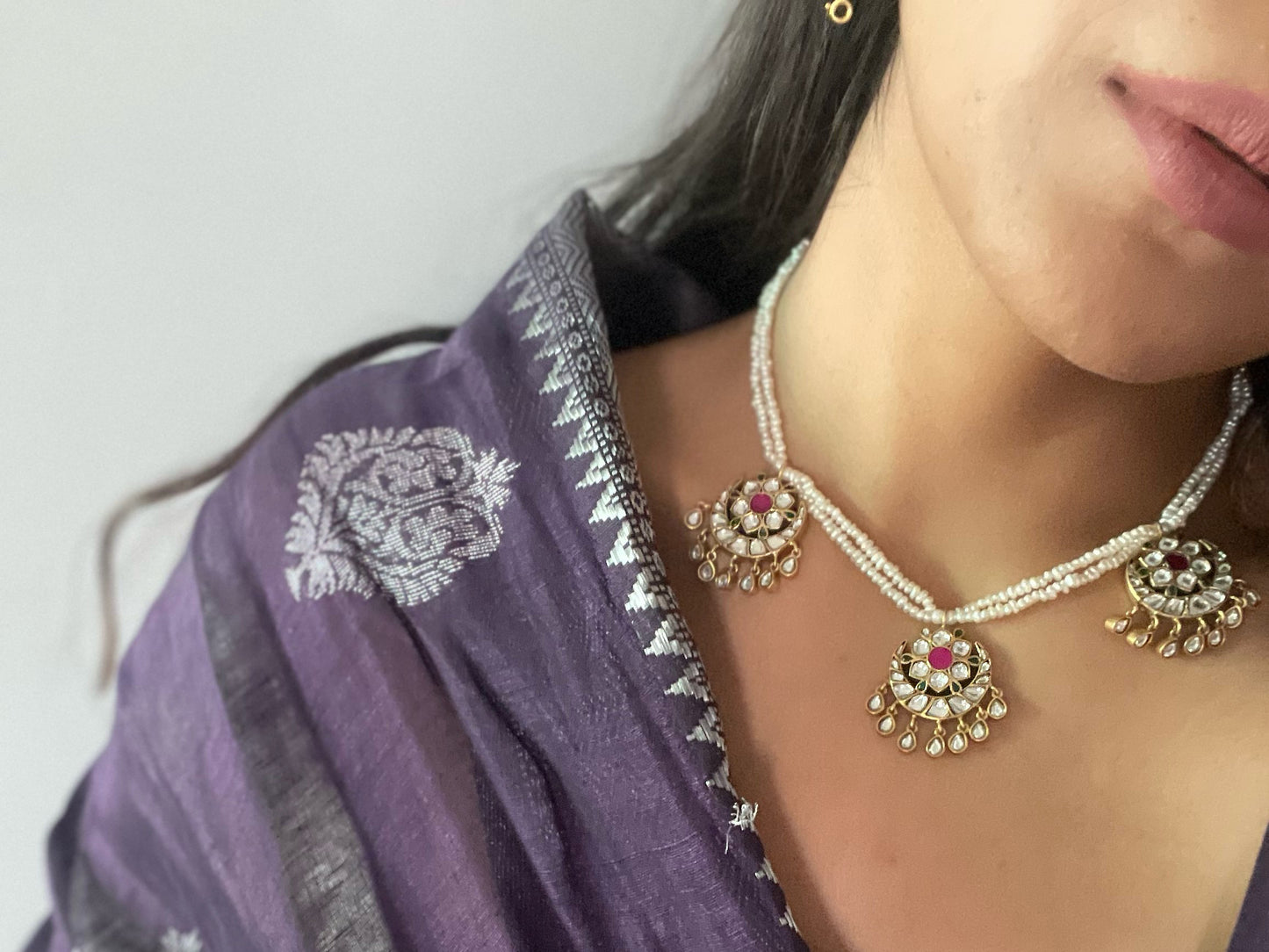 Chand Phool Jadau Necklace