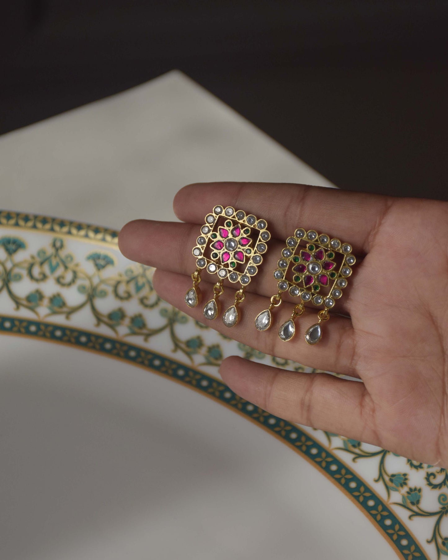 Rohini Jadau Earrings