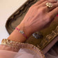 925 Silver Radhe Rakhi for bhabhi