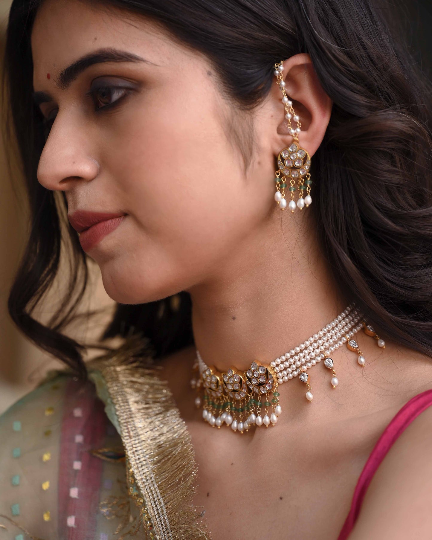 Roop Jadau Choker