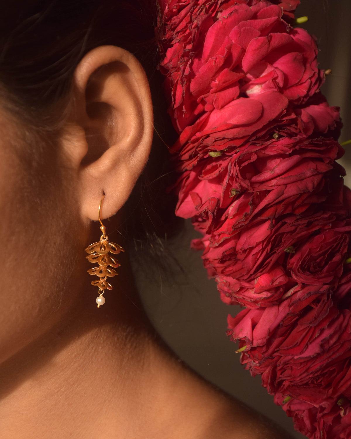 Chutki Sterling Silver Jhumki