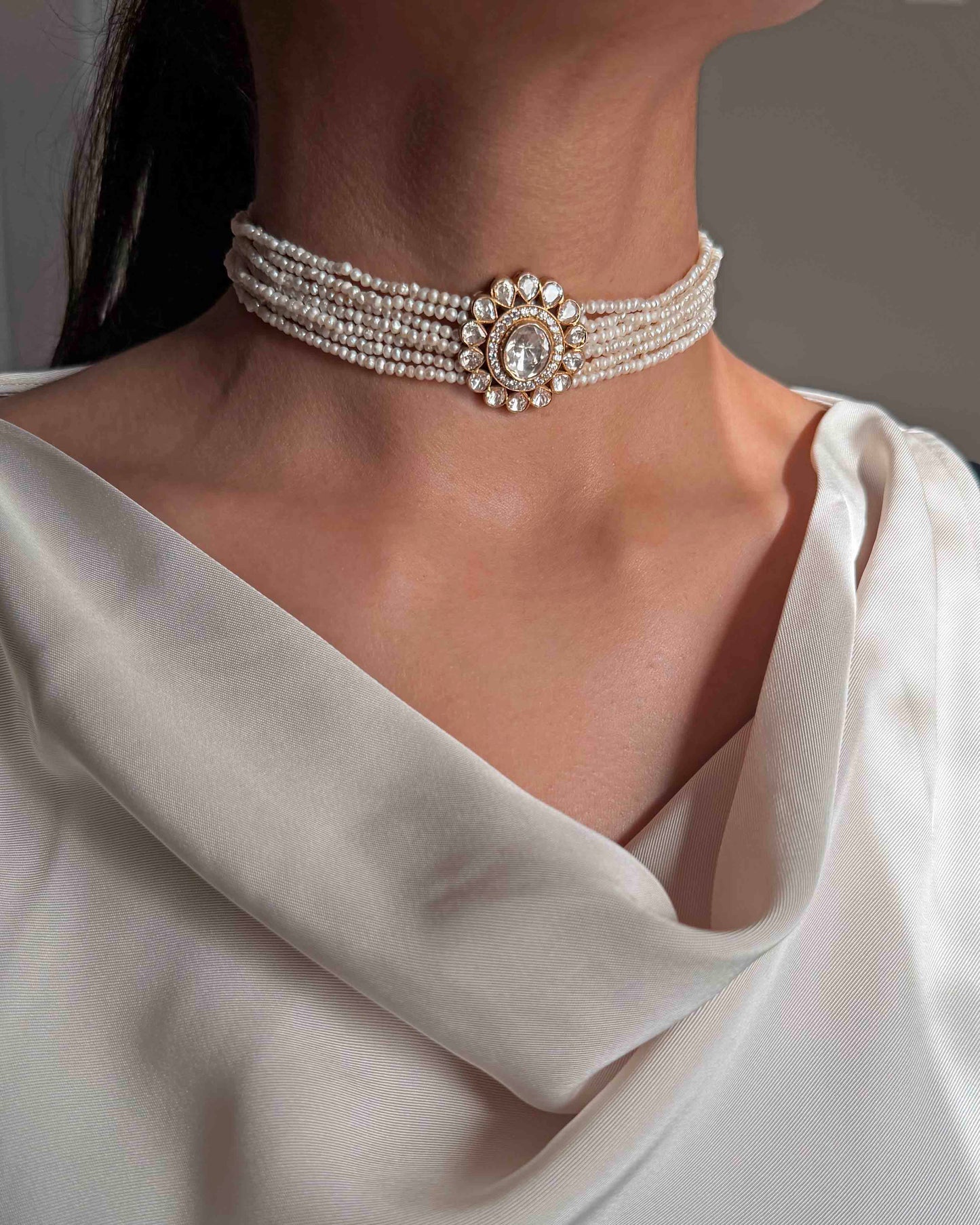 Gulrukh Polki Choker