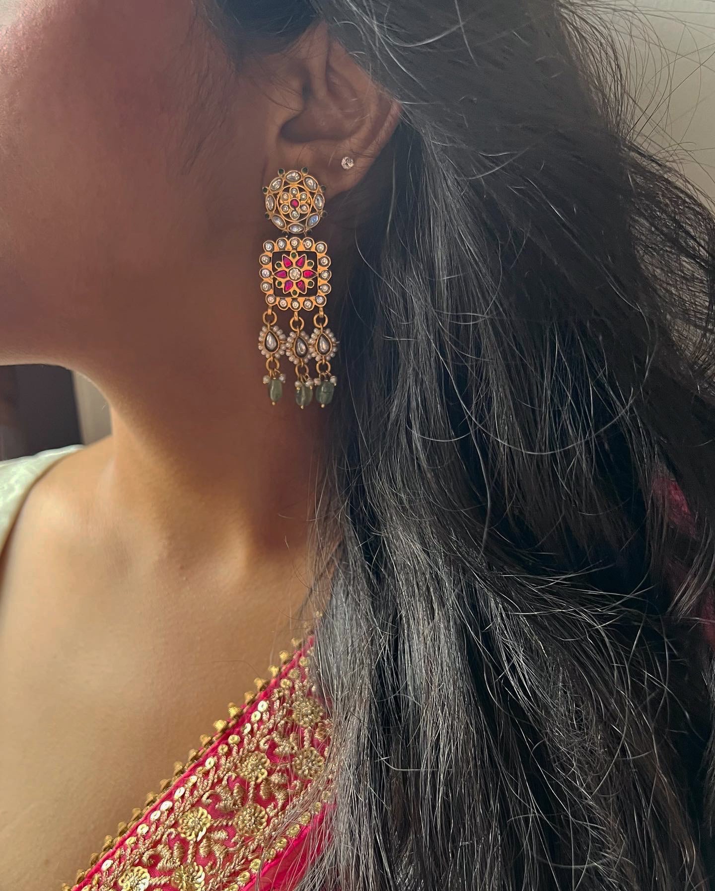 Meera Jadau Earrings