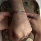 Handcrafted 925 sterling silver rakhi with Bhai charm
