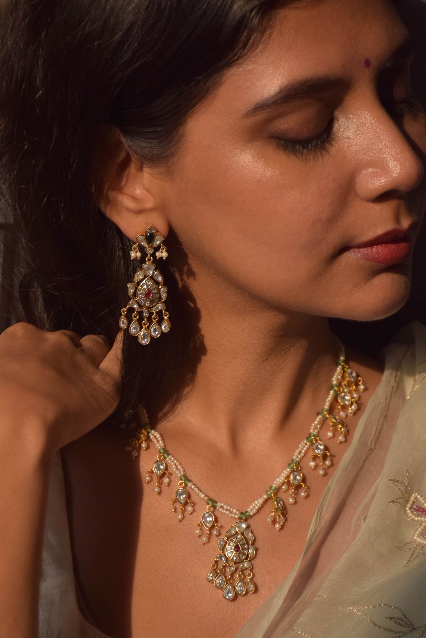 Lalita Jadau Earrings