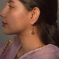 Pihu Jadau Hoop Earrings