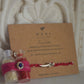 Bold Dagger Silver Rakhi Online – Unique 925 Chandi Rakhi for Brother India NUVI JEWELS
