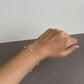 Premium handcrafted Freshwater Pearl bracelet with refined modern styling