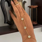 Nuvi Jewels designer Preyasi Haathphool in 92.5 silver with handcrafted chainwork and contemporary style