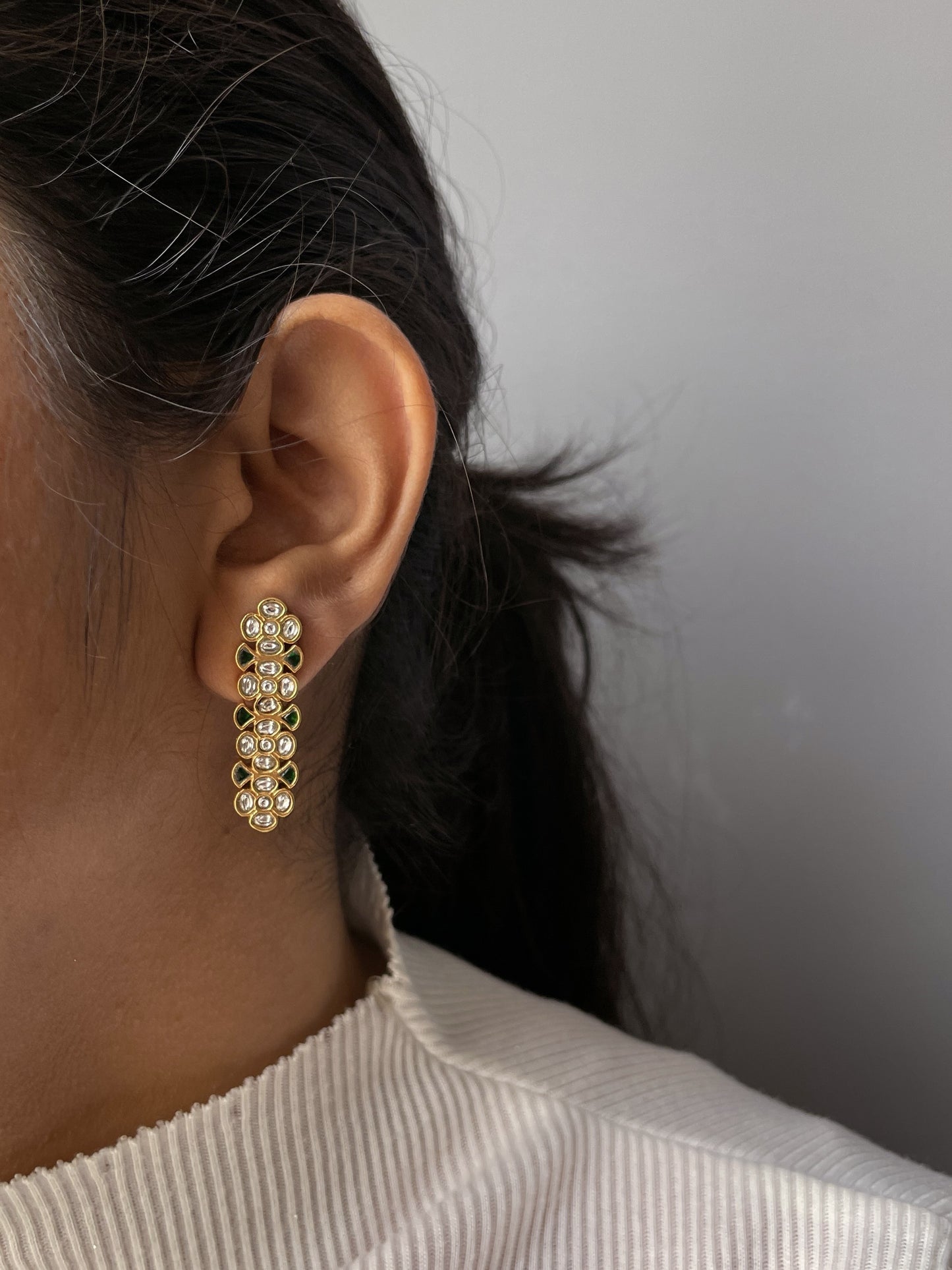 Raatrani Jadau Earrings