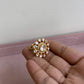 Taarika Silver Polki Ring