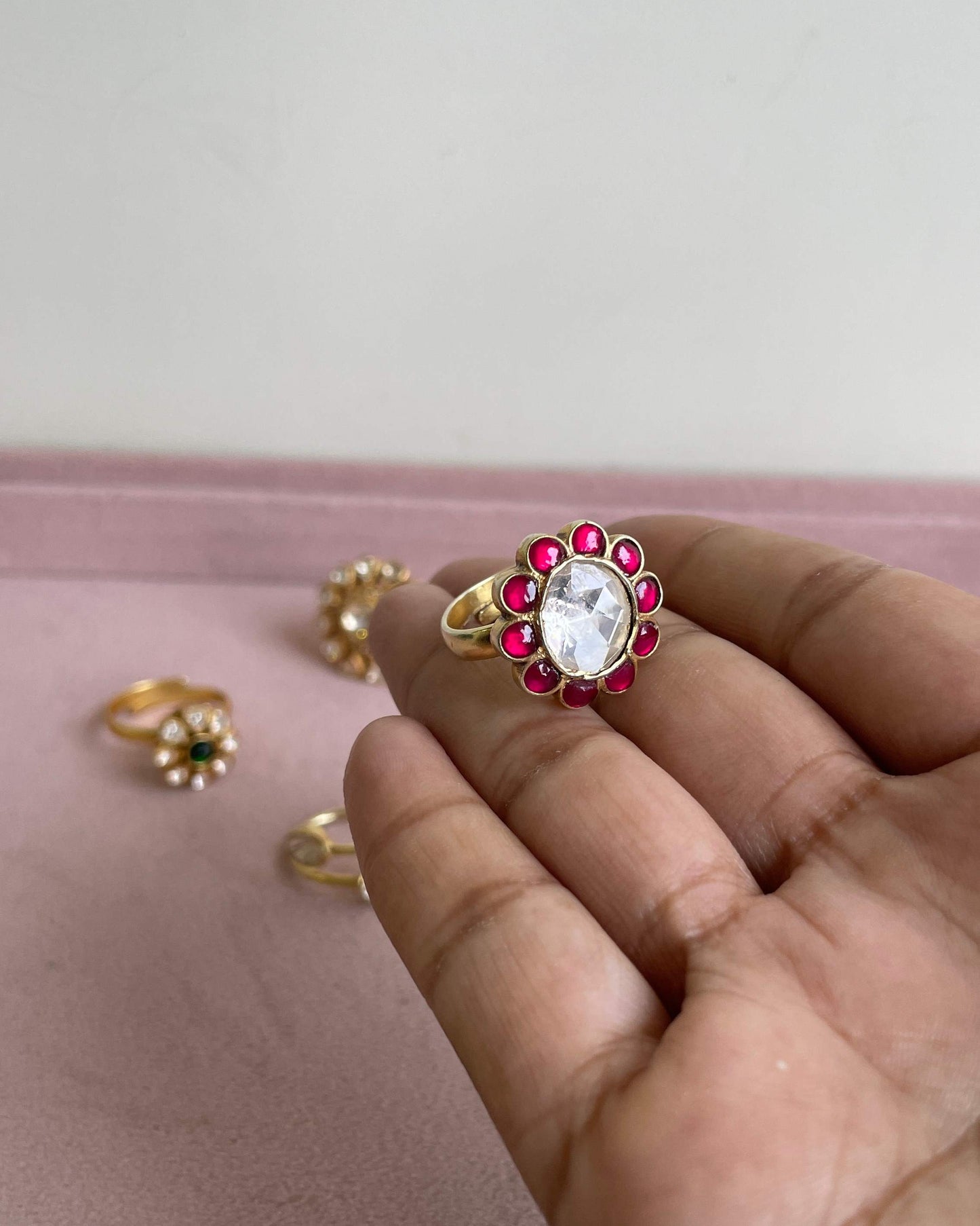 Husna Polki Ring