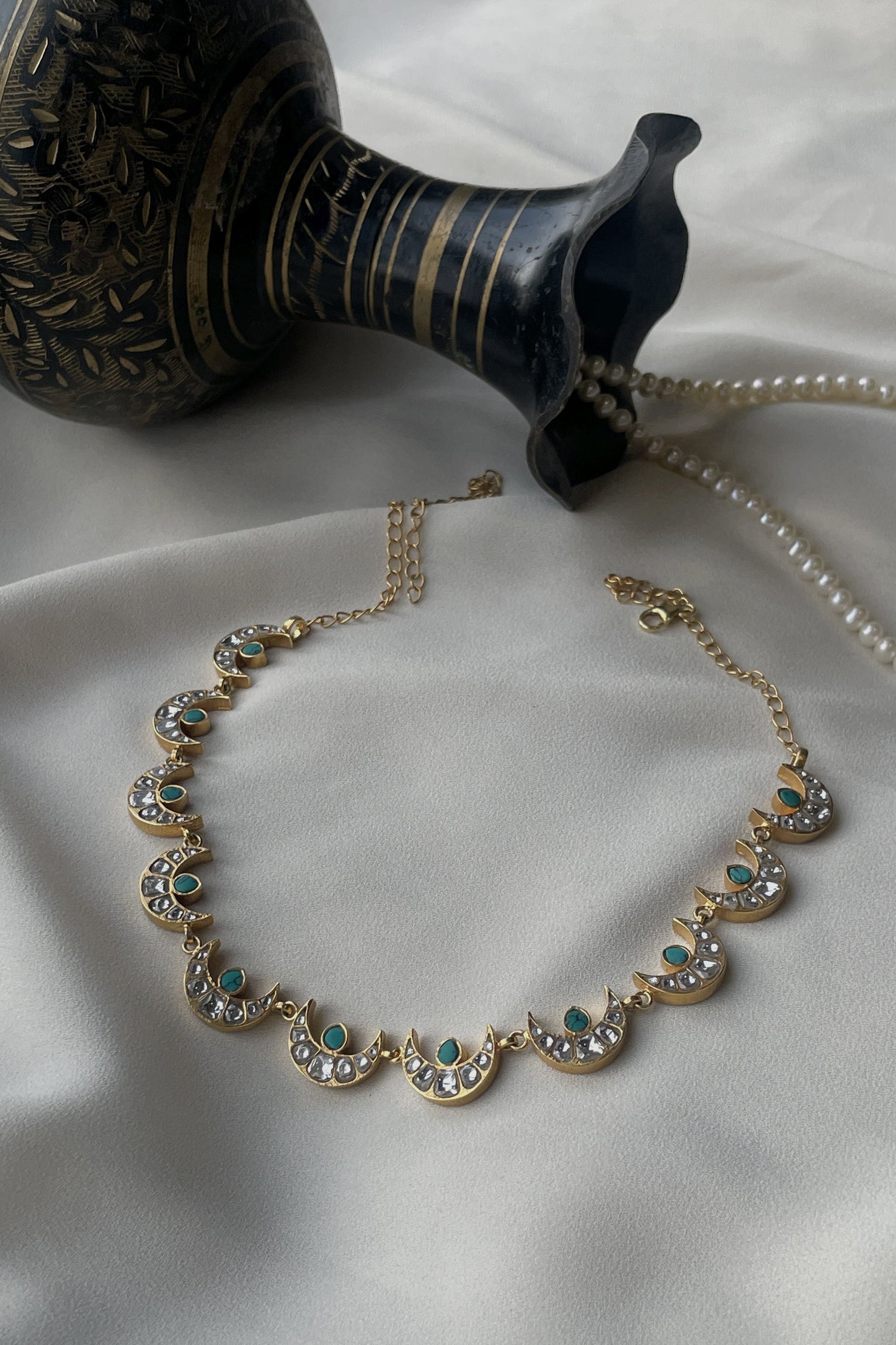 Chand Firoza Necklace