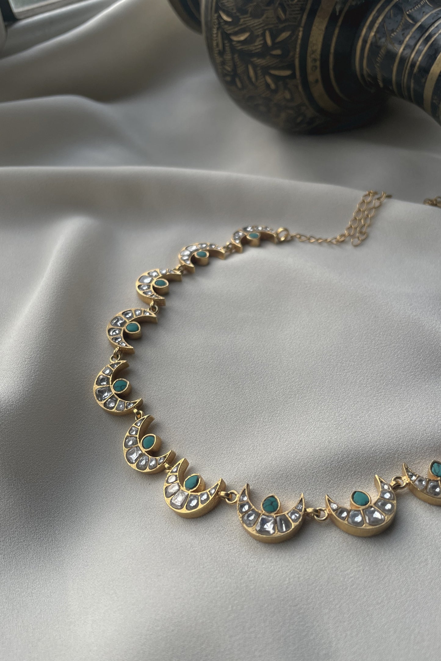 Chand Firoza Necklace