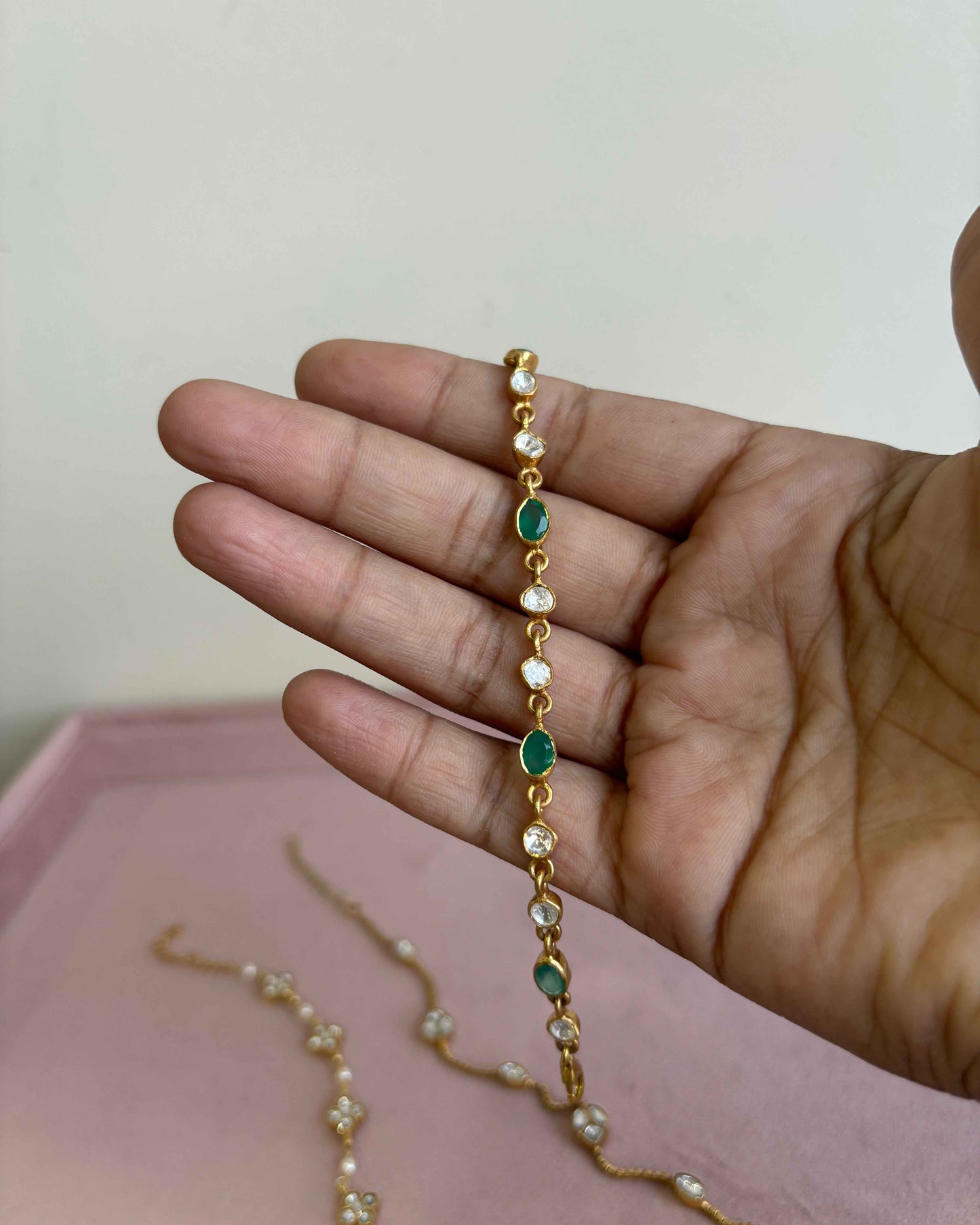 Saira Polki Bracelet