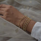 Musafiri Freshwater Pearl Bracelet featuring lustrous natural pearls.