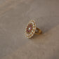 Nuvi Jewels designer Jadau Kundan ring in 925 silver gold plated with heritage-inspired jadau and kundan detailing