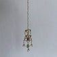Nuvi Jewels 925 sterling silver gold plated jadau mangtikka with freshwater pearl detailing