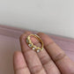 925 Silver Polki Ring