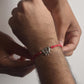Premium sterling silver rakhi with Trishul centerpiece inspired by sacred symbolism