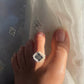 Beautiful handcrafted toe ring with modern ethnic design