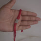 Handmade Om rakhi in sterling silver