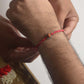 Premium sterling silver rakhi with sacred Rudraksh centerpiece design