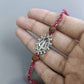 remium 925 sterling silver Shiva Netra rakhi with spiritual inspired handcrafted detailing